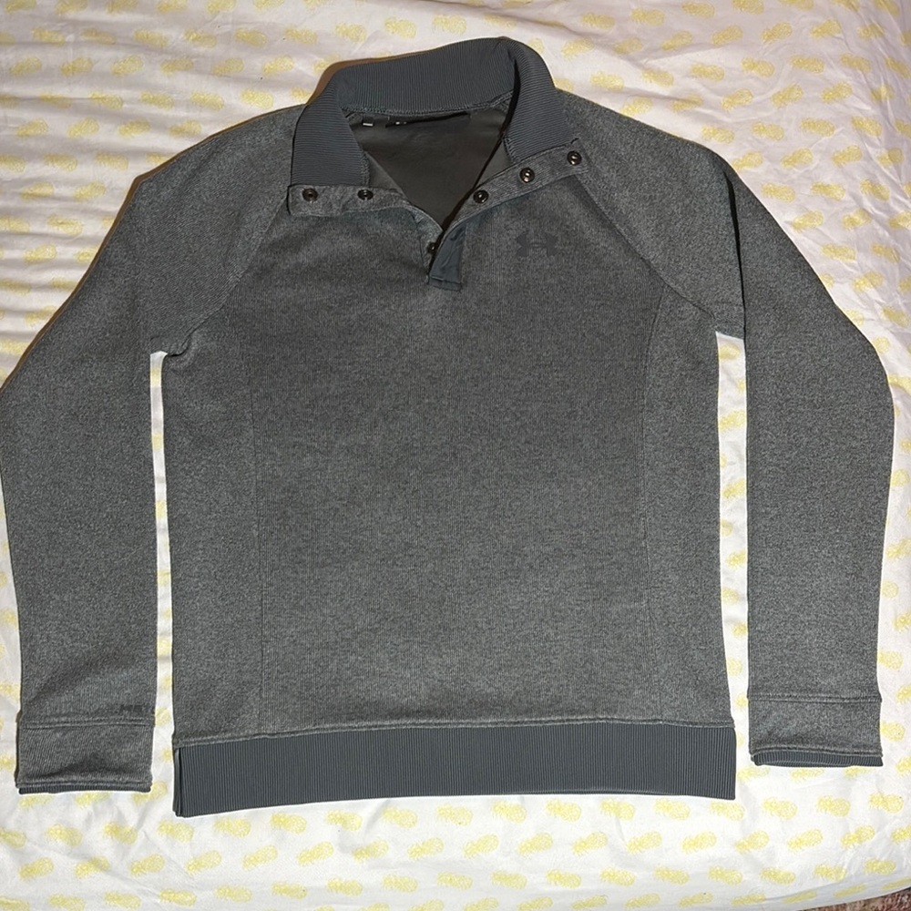 Under Armour Button-Up Pull Over Sweatshirt